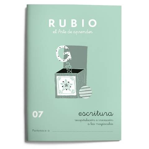 Foto de Cuaderno Rubio de Caligrafía nº 07 (126655)