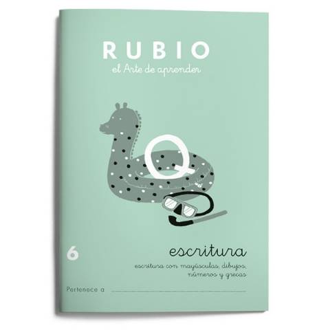 Foto de Cuaderno Rubio de Caligrafía nº 6 (126664)