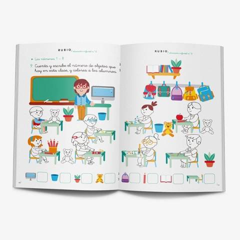 Foto de Cuaderno Rubio de Preescolar nº 8 (126679)