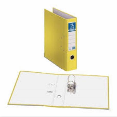 Foto de Archivador Palanca Forrado, Lomo Ancho, Formato Din A4, Color Amarillo. Marca Dohe (180381)