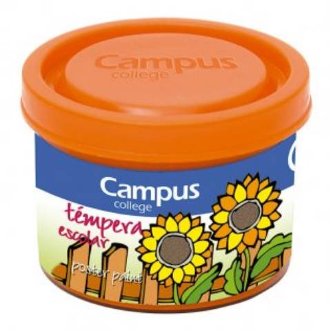 Foto de Témpera escolar Campus 40cc. Naranja (630377)