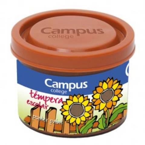 Foto de Témpera escolar Campus 40cc. Marrón (630380)
