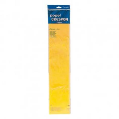 Foto de Papel Crespón 0,50 x 2 metros. Amarillo oscuro (600186)