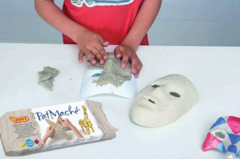 Foto de Papel Maché Pasta de papel uso directo 680 gr.PatMache Jovi (620011)