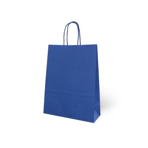 Foto de Bolsa de Regalo en Papel de 100 gr. 22 x 23 x 9 cm. Azul (123891)