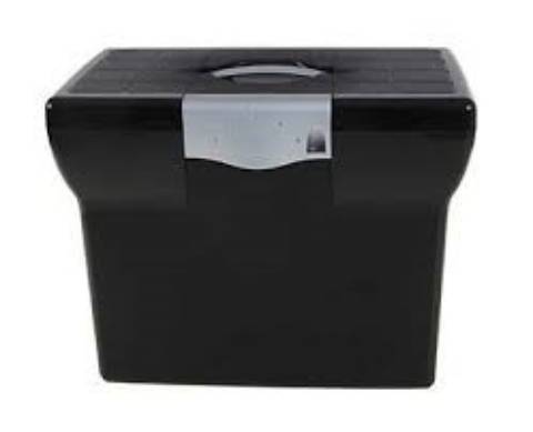 Ofiarea. Maletín para carpetas en plástico Color negro