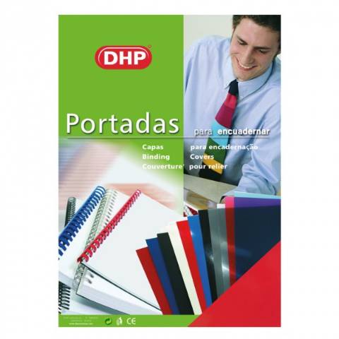 Foto de Cubierta de Encuadernar en PVC, 180 micras A4. Paquete de 100 unidades en color Blanco Opaco (123881)