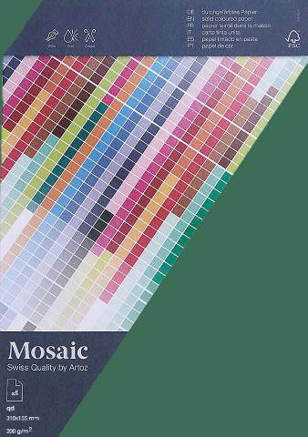 Foto de Tarjeta Artoz Mosaic 310 x 155 . Paquete de 5 unidades en color Verde Abeto (125573)