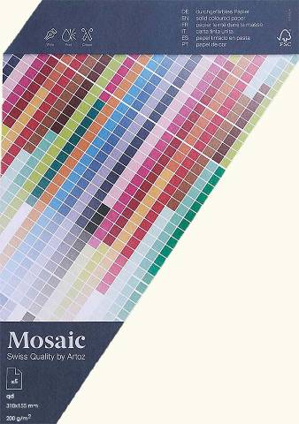 Foto de Tarjeta Artoz Mosaic 310 x 155 . Paquete de 5 unidades en color Marfil (125576)