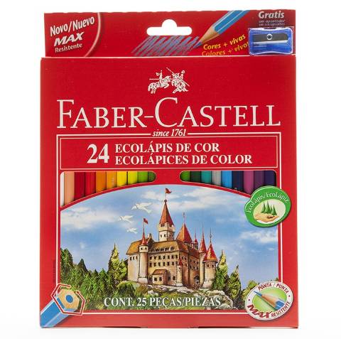 Foto de Lápices de colores Faber Castell. 24 Colores (128410)