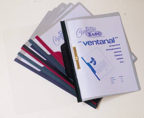 Foto de Dosier con fastener metalico en formato Folio. Saro R 355 (128213)