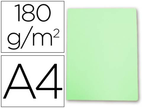 Foto de Subcarpetas Din A4 . Paquete de 10 unidades en color verde (120138)