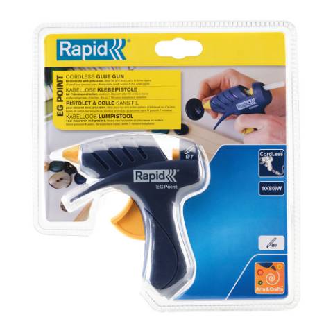 Foto de Pistola de Pegamento Cola Termofusible de 80w Rapid cable Extraible (128737)
