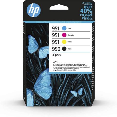 Foto de INKJET HP ORIGINAL 6ZC65AE Nº 950/951 PACK 4 COL (128903)