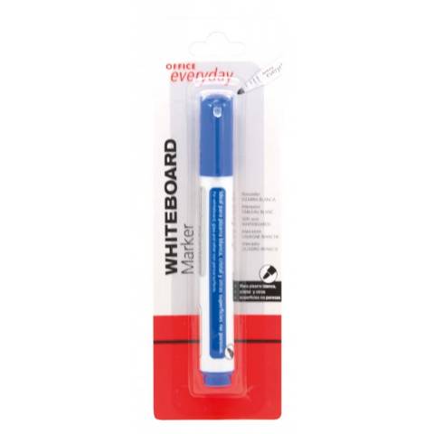 Foto de Rotulador para Pizarra Blanca Office Everydqay Writeboard. Blíster de 1 unidad en color Azul (081517)