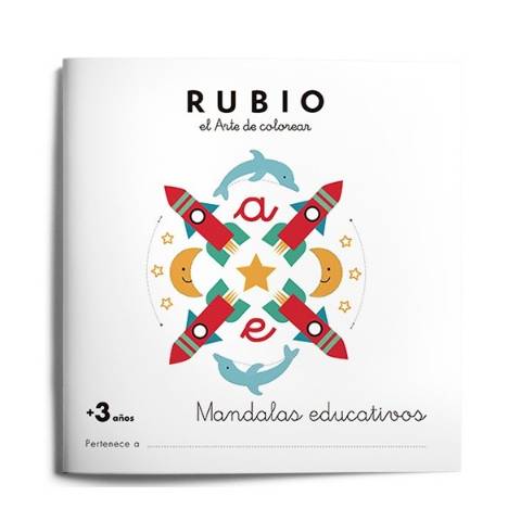 Foto de Cuaderno Rubio de Mandalas Educativos Para Mas de 3 Años. (129280)