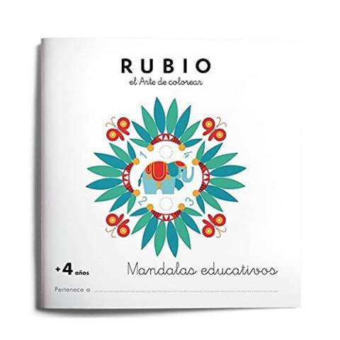 Foto de Cuaderno Rubio de Mandalas Educativos Para Mas de 4 Años. (129281)