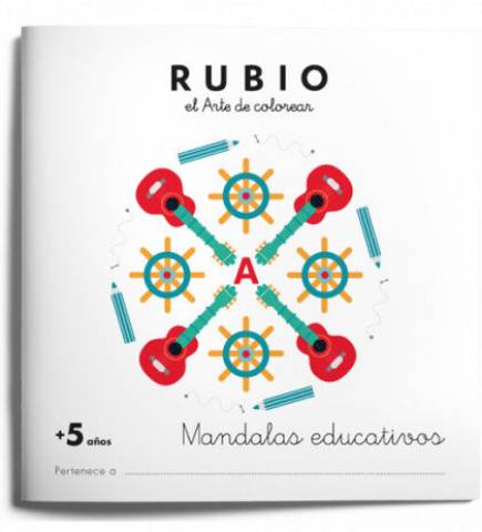 Foto de Cuaderno Rubio de Mandalas Educativos Para Mas de 5 Años. (129282)