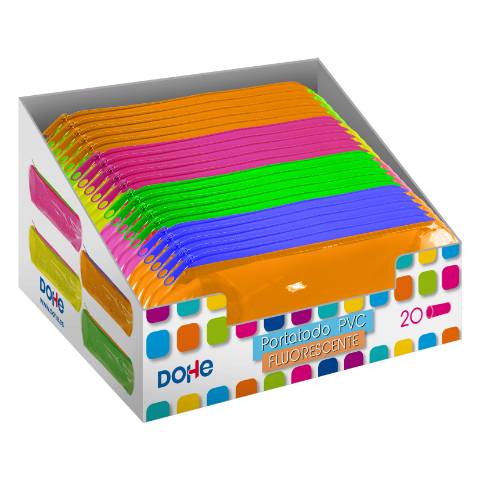 Foto de Portalapices Redondo PVC. Coleccion Fluor. Colores Surtidos. (129346)