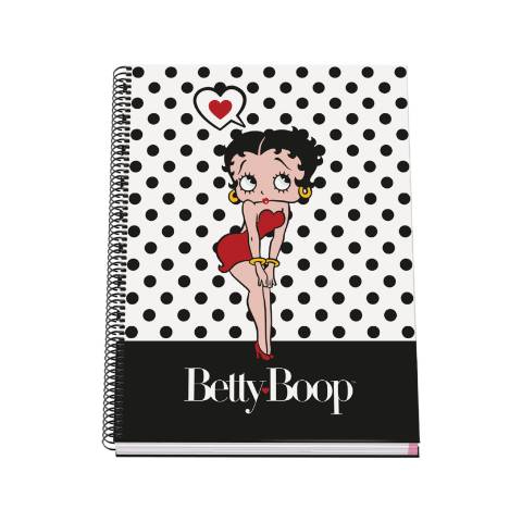 Foto de Bloc Microperforado A4, 100 Hojas, 90gr. Coleccion Betty Boop (129976)