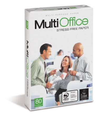 Foto de Multioffice - Papel de impresión - A4  500 hojas, 80 gr - Blanco (125874)